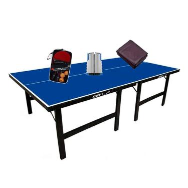Imagem de MESA PING PONG MDP 18mm 1002 KLOPF + Kit 4862 + Rede Retrátil + Capa