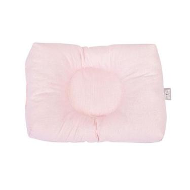 Imagem de Travesseiro Anatômico Loupiot - Cores Rosa Bebê - Conforto e Prevenção