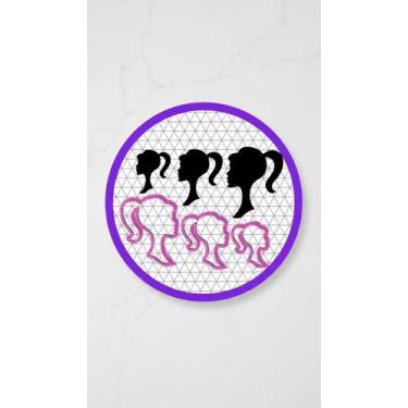 Imagem de Kit 3 Cortadores Silhueta Boneca Confeitaria 3-5cm - Congratulations S