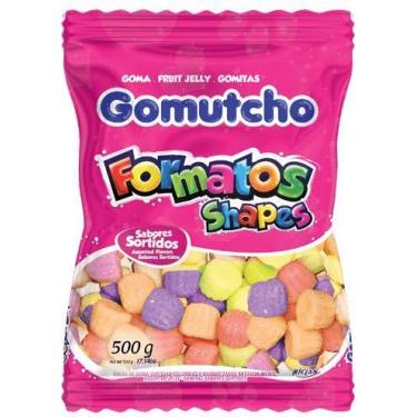 Imagem de Bala de Goma Riclan Gomutcho Sinos Sortido 500g