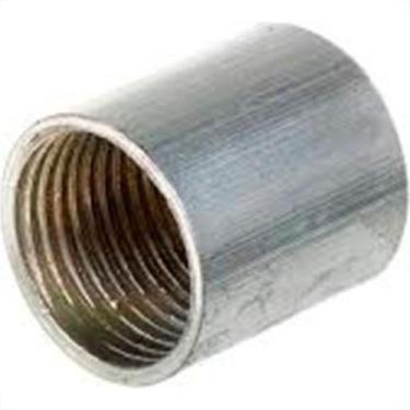 Imagem de Luva Eletroduto Galvanizada 2'' 21006 - Kit C/10 - Rdg