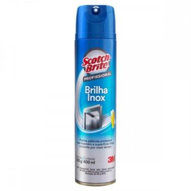 Imagem de Scotch Brite Brilha Inox 400Ml - 3M