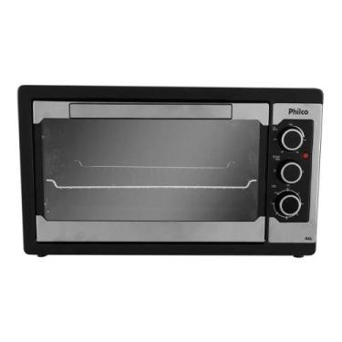 Imagem de Forno Elétrico Philco 46L com Timer Prata e Preto 220V, 220V