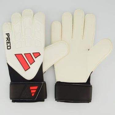 Imagem de Luva de Goleiro Adidas Predator MTC Branca, 10