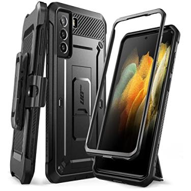 Imagem de Capa SUPCASE Unicorn Beetle Pro Series projetada para Samsung Galaxy S21 Plus 5G (versão 2021), capa resistente de corpo inteiro e dupla camada Coldre e suporte sem protetor de tela integrado (Preto)
