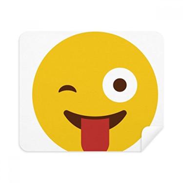 Imagem de Blink SLE Happy Illustration Pattern Pano de limpeza Limpador de tela 2 peças Tecido de camurça