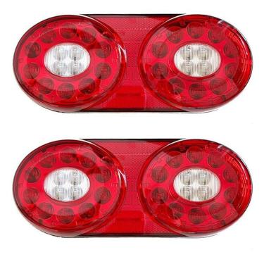 Imagem de Par Lanterna Traseira Style Carreta Randon Led Apos 2013