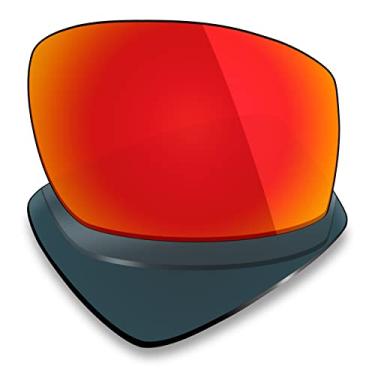 Imagem de Mryok Lentes de reposição polarizadas para Smith Colson – Vermelho fogo