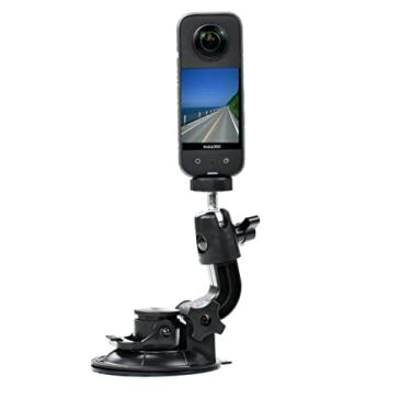 Imagem de vgsion Suporte de Câmera para Painel com Ventosa para Carro, Compatível com Insta360 One X3, X2, RS, ONE R, Câmera de Painel, Câmera Portátil