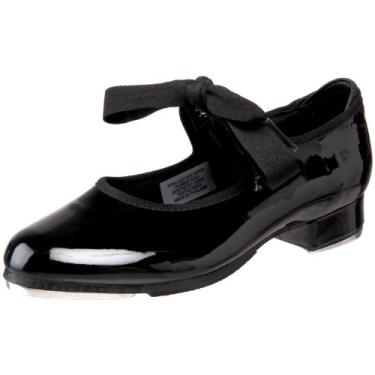 Imagem de Bloch Tênis de dança feminino Annie Tyette, Patente preta, 9 Wide