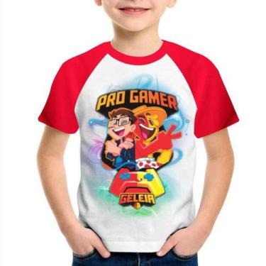 Imagem de Camiseta Infantil Geleia Gamer Camiseta Youtuber Geleia Gamer - Modato