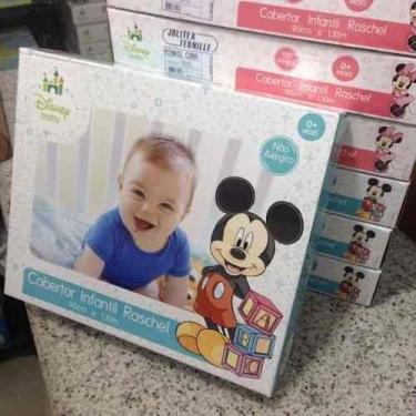 Imagem de Cobertor Infantil Mickey E Pluto Disney Jolitex Bebê Berço