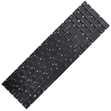 Imagem de Teclado p/Sony Vaio Svf15328cxb Svf15328cxw Us Preto