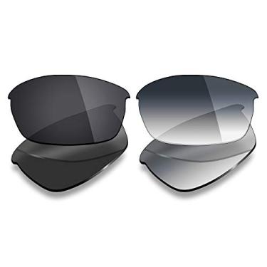 Imagem de Mryok 2 pares de lentes polarizadas de substituição para óculos de sol Oakley Flak Jacket – Opções