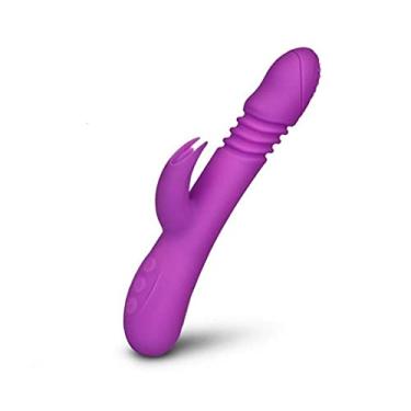 Imagem de Vibrador Com Aquecimento À Prova D'água Clitóris Estimulador Ponto G Produtos Adultos Zatla Shop (Roxa)