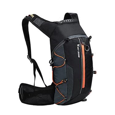 Imagem de Mochila de hidratação para bicicleta, mochila de bicicleta com bexiga de água de 2,5 l, mochila de esqui leve pequena de 10 litros para homens e mulheres, mochilas de MTB para ciclismo, caminhada, corrida, esqui