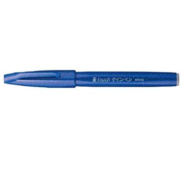 Imagem de Caneta Pincel Pentel Brush Sign SES15C-C - Azul