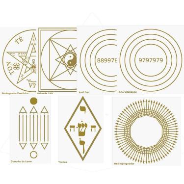 Imagem de Kit De Placas Radiônicas Para Tratamento | Maca - Terapeutas