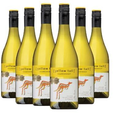 Imagem de Vinho Branco Australiano Yellow Tail Chardonnay - Kit 6 garrafas