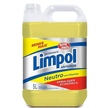 Imagem de Detergente Limpol Neutro Antiodor 5L