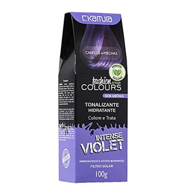 Imagem de Tonalizante Hidratante Banho de Brilho Intense Violet, C.Kamura, 100 Ml