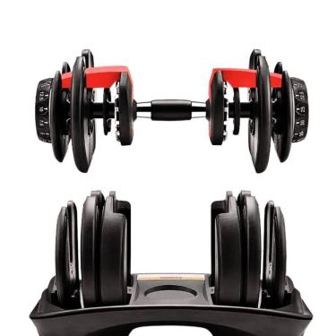 Imagem de Halter Regulável 24kg - Anilha Dumbbell Ajustável