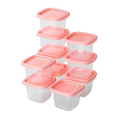 Imagem de Sanremo - Kit com 10 Potes Plásticos Quadrados de 200mL, Linha Fácil