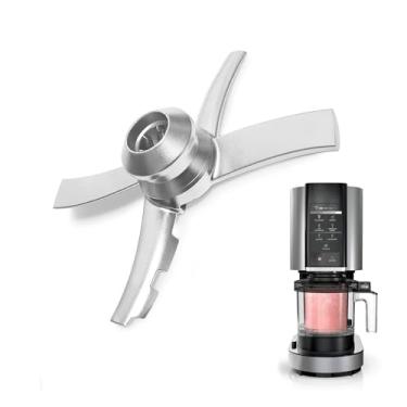 Imagem de CUTIECLUB Lâmina de reposição de aço inoxidável compatível com máquinas de sorvete Ninja Creami NC300 Series, peças de mistura para acessórios de sorvete Ninja NC299AMZ, NC301, CN305A, CN301CO