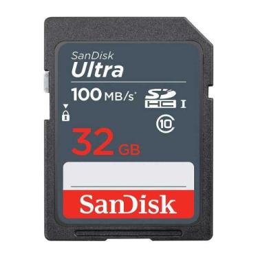 Imagem de Cartão De Memória Sandisk Sdhc Ultra 32Gb 100 Mb/S