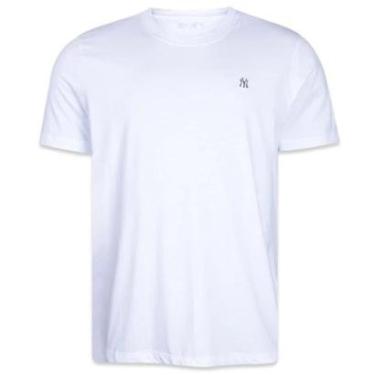 Imagem de Camiseta New Era New York Yankees Core MLB Branca-Masculino