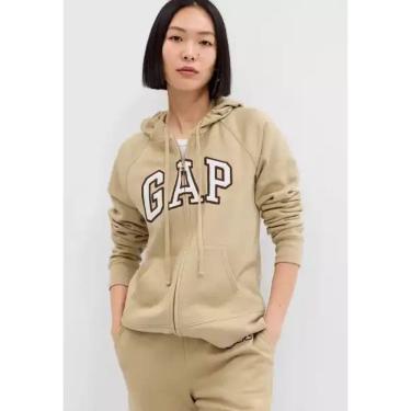 Imagem de Blusa De Moletom Gap Logo Bordado Marron