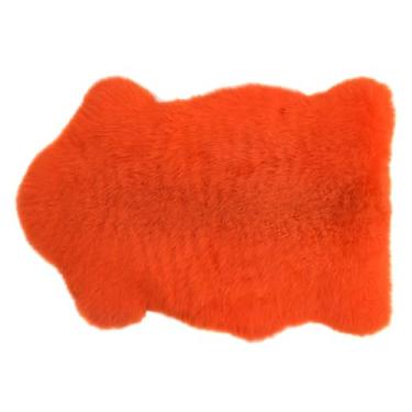Imagem de Pelego Natural de Pele de Carneiro SV0172 - Laranja