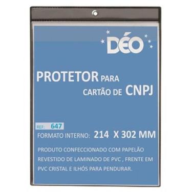 Imagem de Kit Protetor Em Quadro Para Cnpj A4 10 Unidades