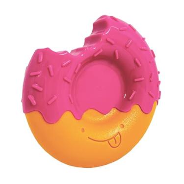 Imagem de Nylabone Brinquedo de mastigar Donut Power para cães, brinquedos para cães para mastigadores agressivos, sabor de bacon, cães grandes - até 23 kg, 1 unidade