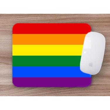 Imagem de Mouse Pad Emborrachado Personalizado Coleção Estampas LGBTQIA+ - Deluz