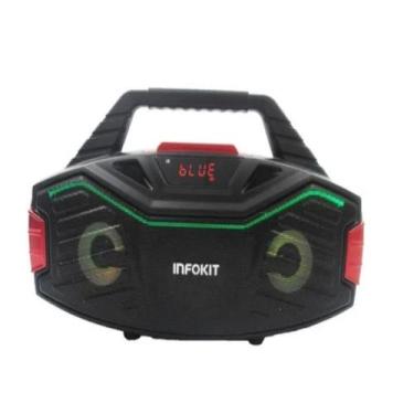 Imagem de Caixa de som bluetooth 32w bass fm usb sd led vc-m410bt verm - INFOKIT