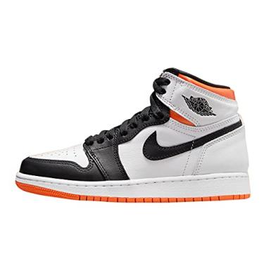 Imagem de Jordan Youth Air Jordan 1 Retro High OG GS 575441 180 Electro Orange - Size 4.5Y