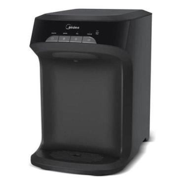 Imagem de Purificador De Agua Black Natural Fria Gelada Bivolt - Midea, Preto, 1