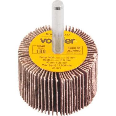 Imagem de Roda de Lixa 40x25mm com Haste G180 - Vonder