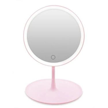 Imagem de Espelho De Mesa Articulável Com Led Usb - HM0077 - ds
