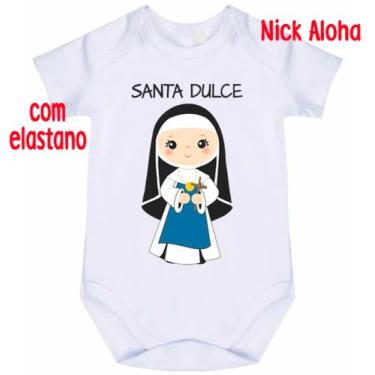 Imagem de Body bebê santa dulce cód 9711 - NICK ALOHA, Branco, P