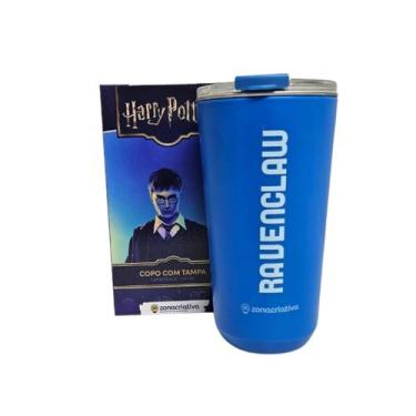 Imagem de Copo Sky 500Ml c/ Tampa Ravenclaw Corvinal Harry Potter - Zona Criativ
