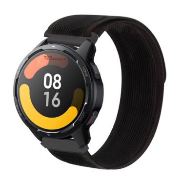 Imagem de Pulseira de Nylon Nova para S1 / S1 Pro / S1 Active - Preto - 123Smart