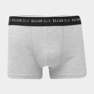 Imagem de cueca boxer meia cotton ellus