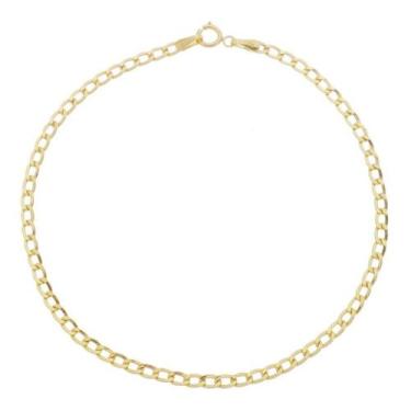 Imagem de Pulseira Masculina Grumet Ouro 18k 750 - ThiLe Jóias, 21.5 cm