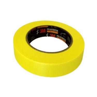 Imagem de Fita Crepe Automotiva 3M 24Mmx40M Alta Performance c/9pcs