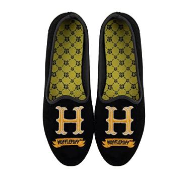 Imagem de Cinereplicas Harry Potter - Chinelos Deluxe Grifinória/Lufa-Lufa/Sonserina/Corvinal - Licença Oficial, Lufa-Lufa Deluxe, 35
