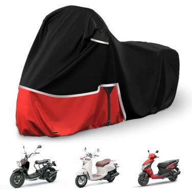 Imagem de Capa de motocicleta à prova d'água de substituição para modelo de scooter Honda, tecido Oxford 420D Honda Ruckus, Metropolitan, Dio e ADV150 capa de scooter para proteção de neve chuva e poeira