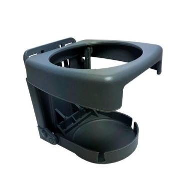 Imagem de Porta Copos Térmico Lata Isopor Dobrável Para Cadeira Zaka Cinza - Zak