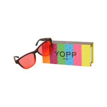 Imagem de Óculos de Sol Yopp Polarizado Uv400 Tu-ton Vermelho